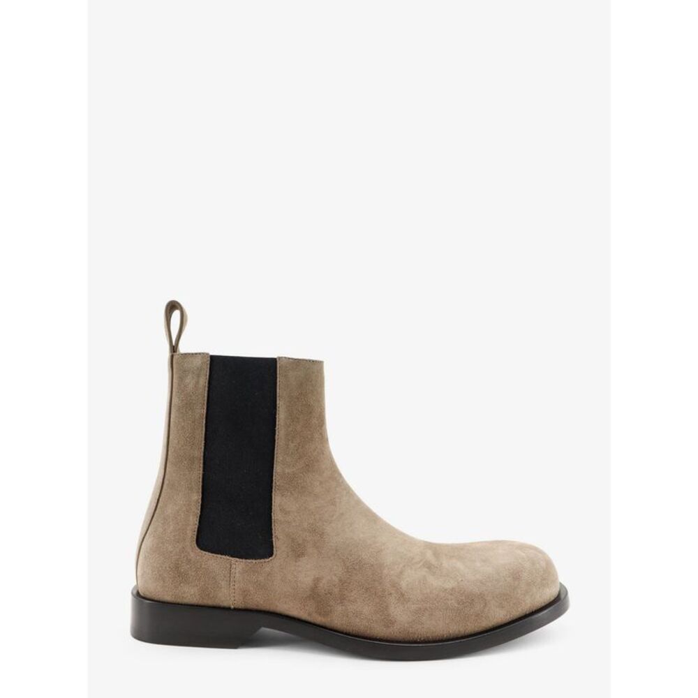 Loewe Men Bobine Chelsea Suede Boots